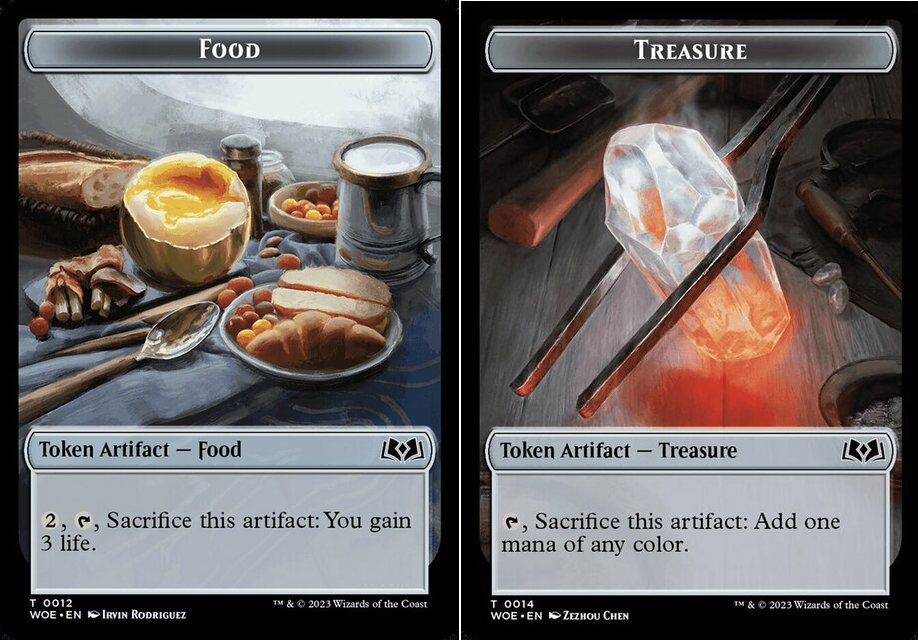 Food Token (012) // Treasure Token - Foil